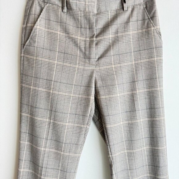 Tonet Light Grey Work Plaid Grey Pants  44/M - Picture 3 of 4